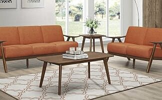 damala orange love sofa