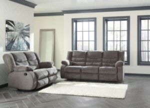 Gray Tulen Sofa and loveseat